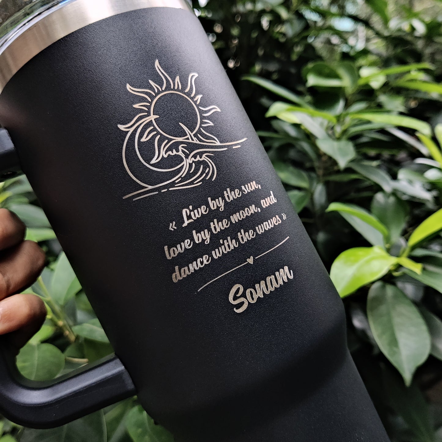 1.2L Custom Design/Quote Insulated Sipper – Hot & Cold Large Travel Tumbler