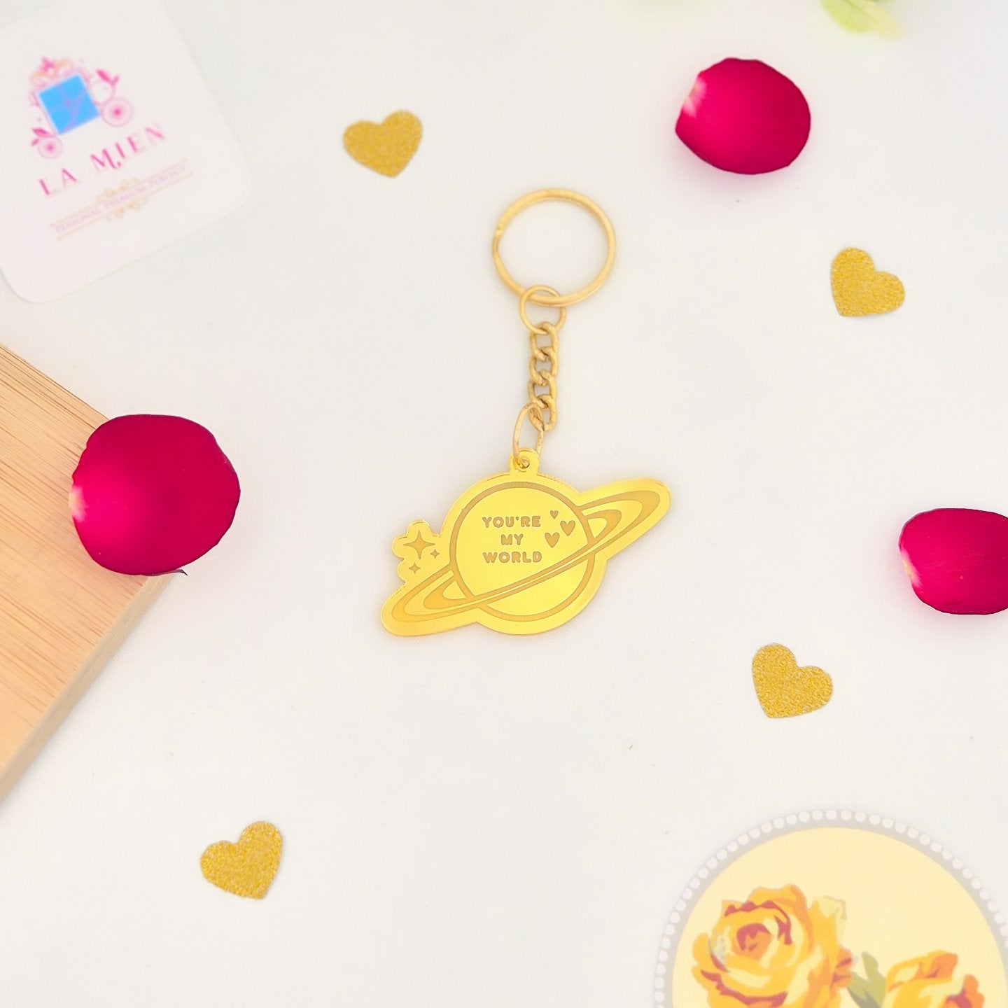 You are my World Keychain