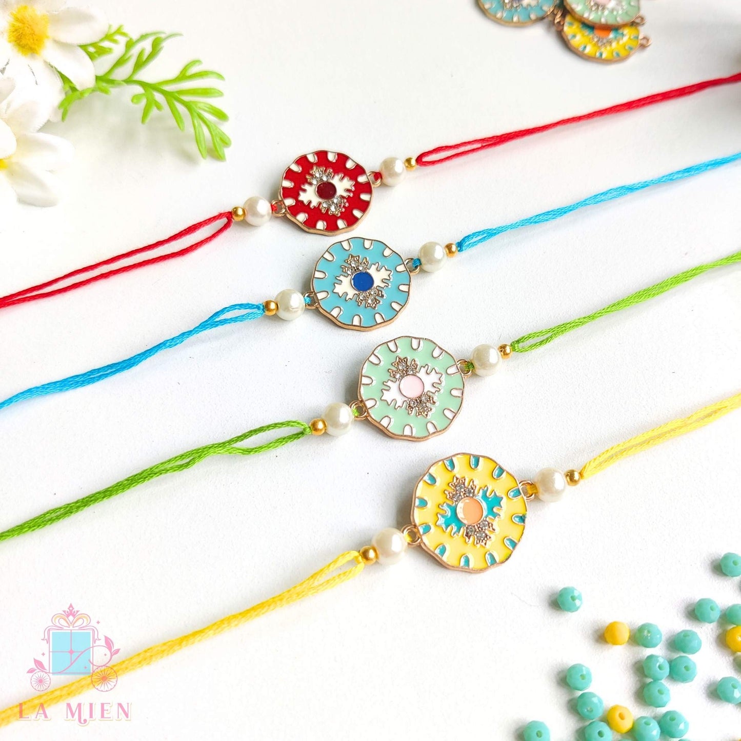 designer color rakhi all designs