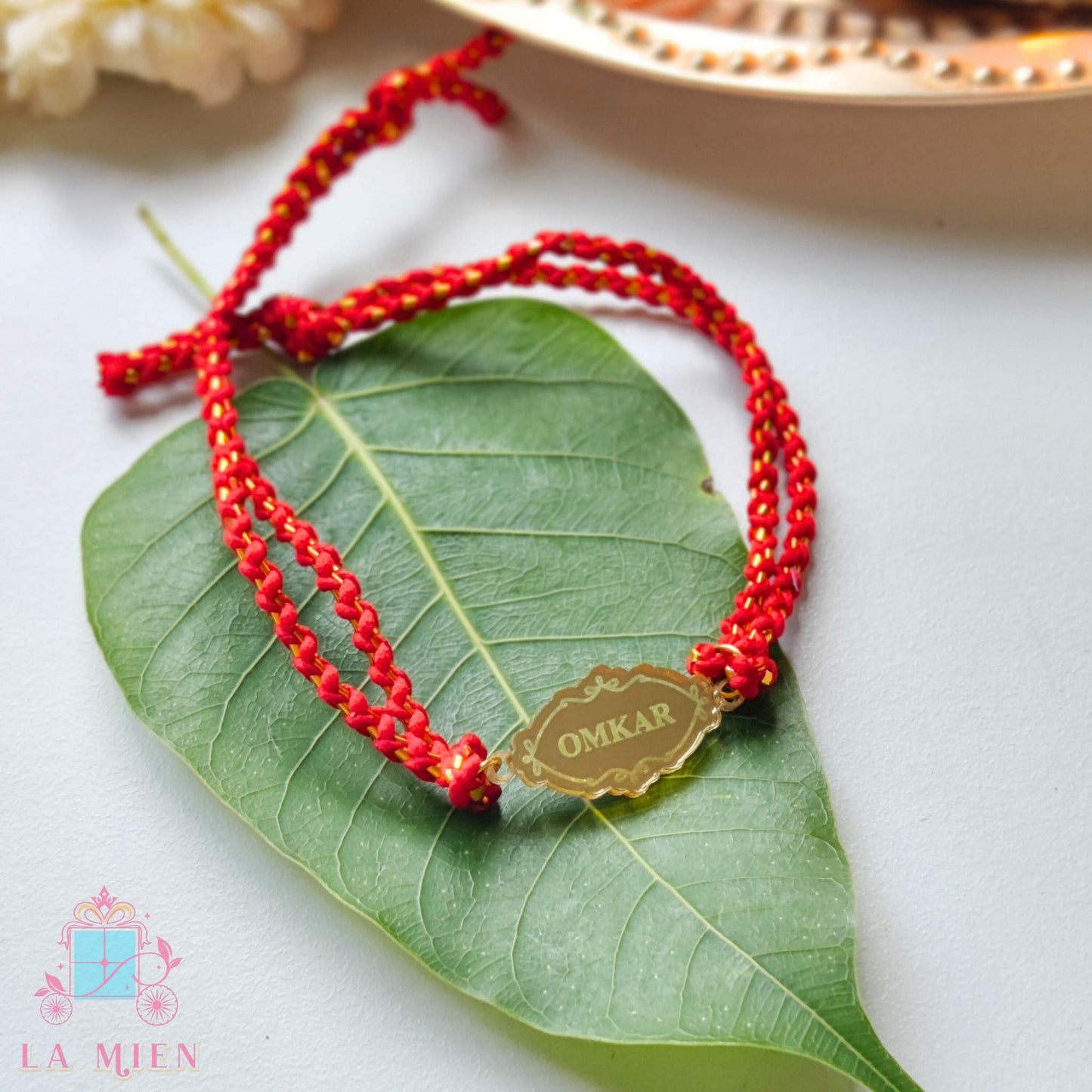Personalized Name Rakhi - Custom Rakhi with Name