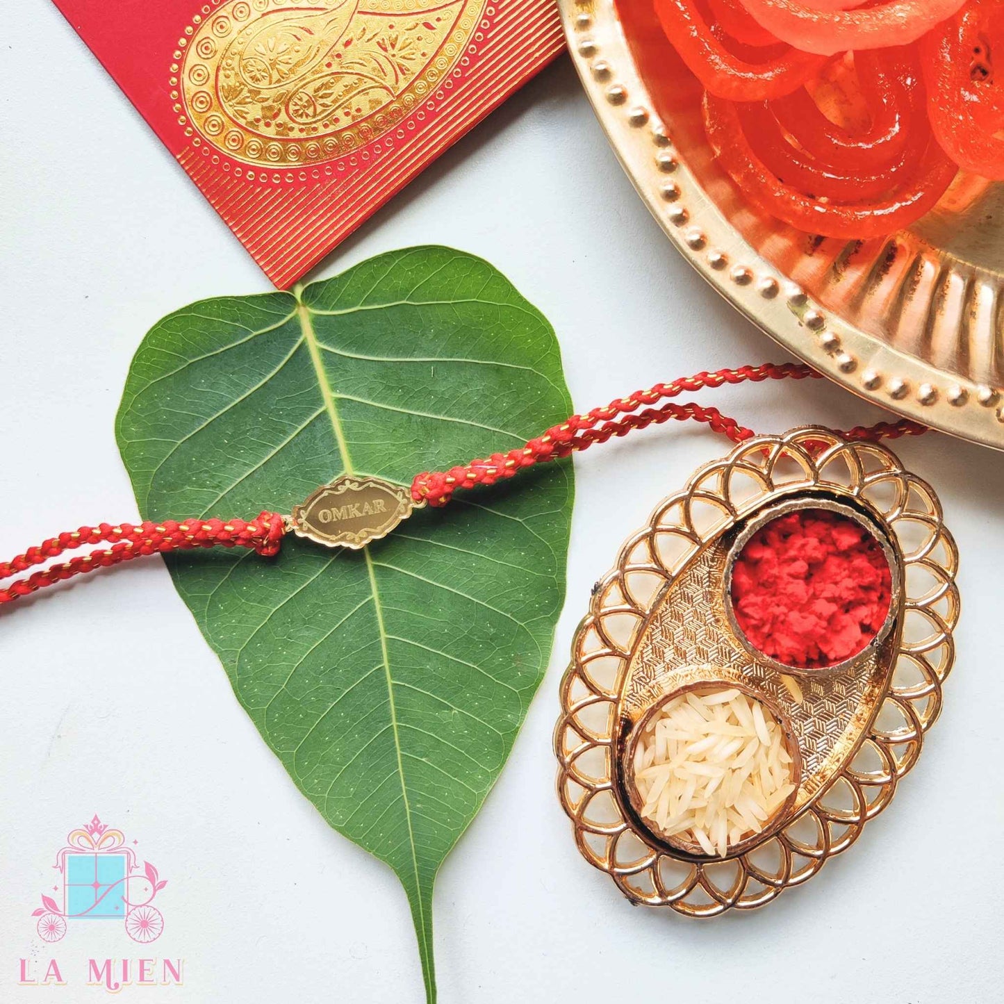 Personalized Name Rakhi - Custom Rakhi with Name