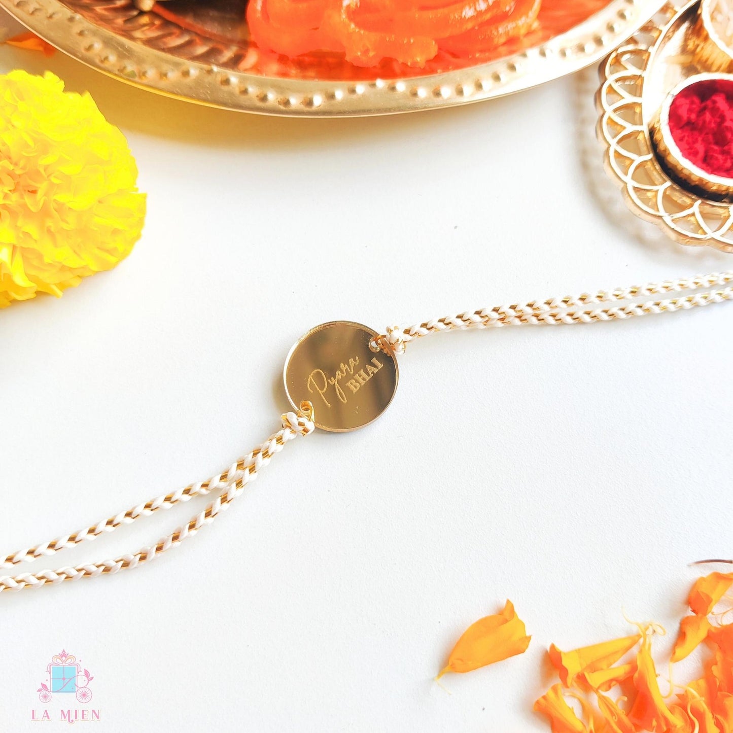 Pyara Bhai Rakhi with Red or White Thread