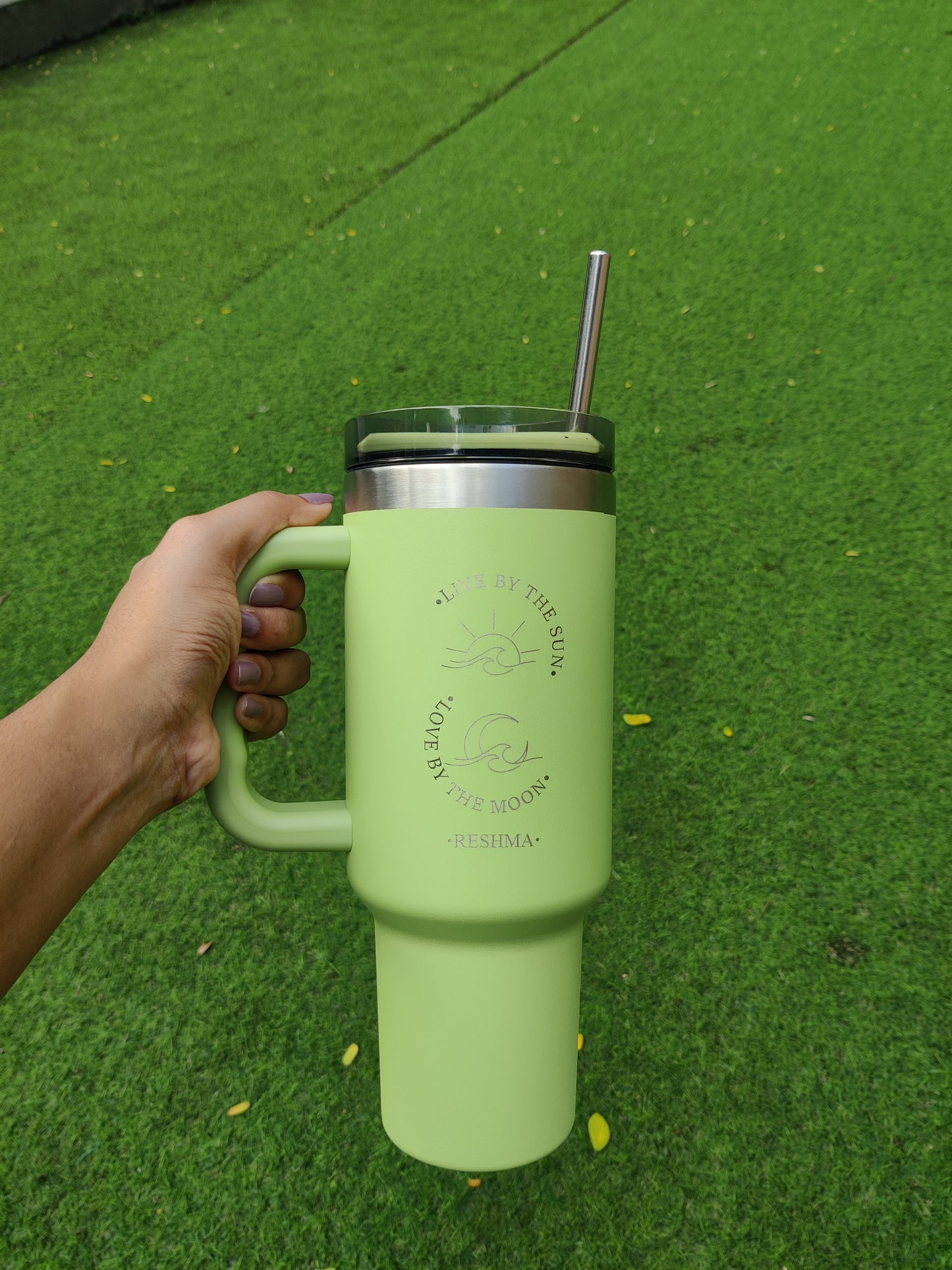 1.2L Custom Design/Quote Insulated Sipper – Hot & Cold Large Travel Tumbler