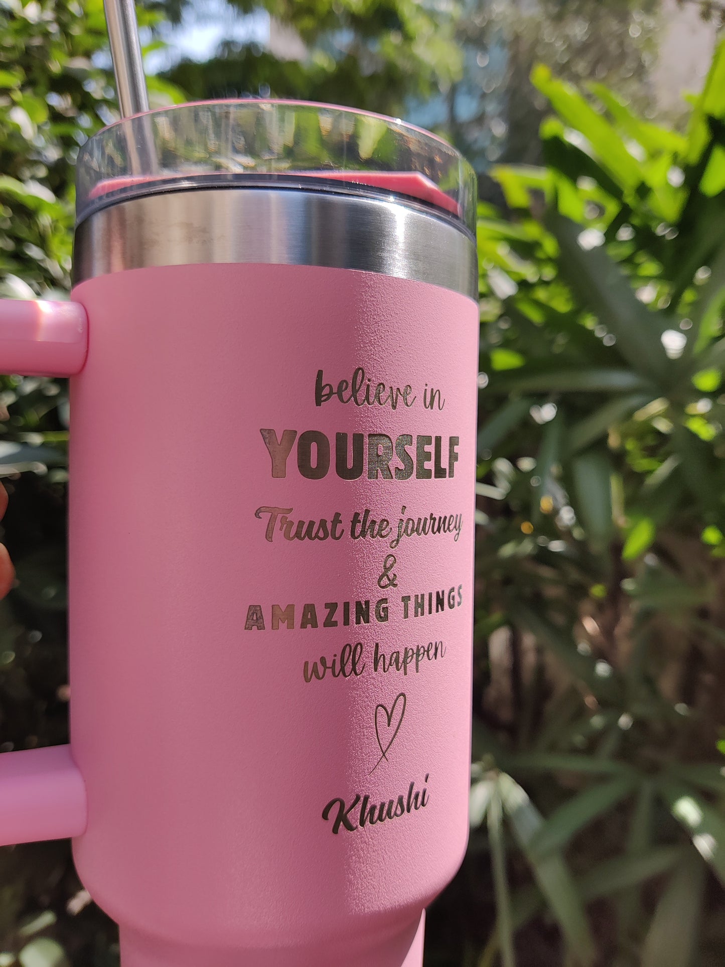 1.2L Custom Design/Quote Insulated Sipper – Hot & Cold Large Travel Tumbler