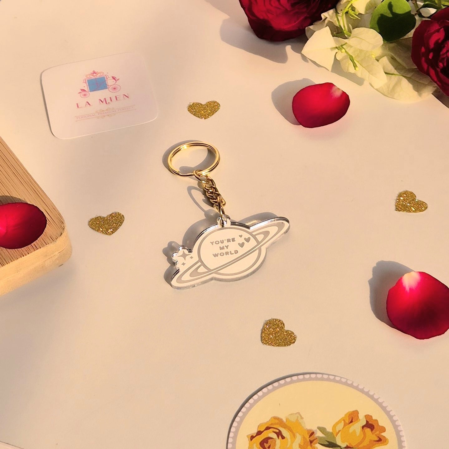 You are my World Keychain