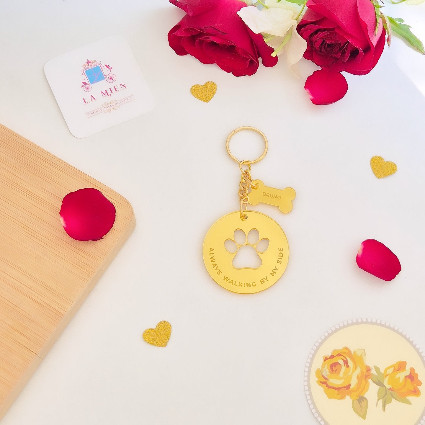 Personalized Pet Keychain