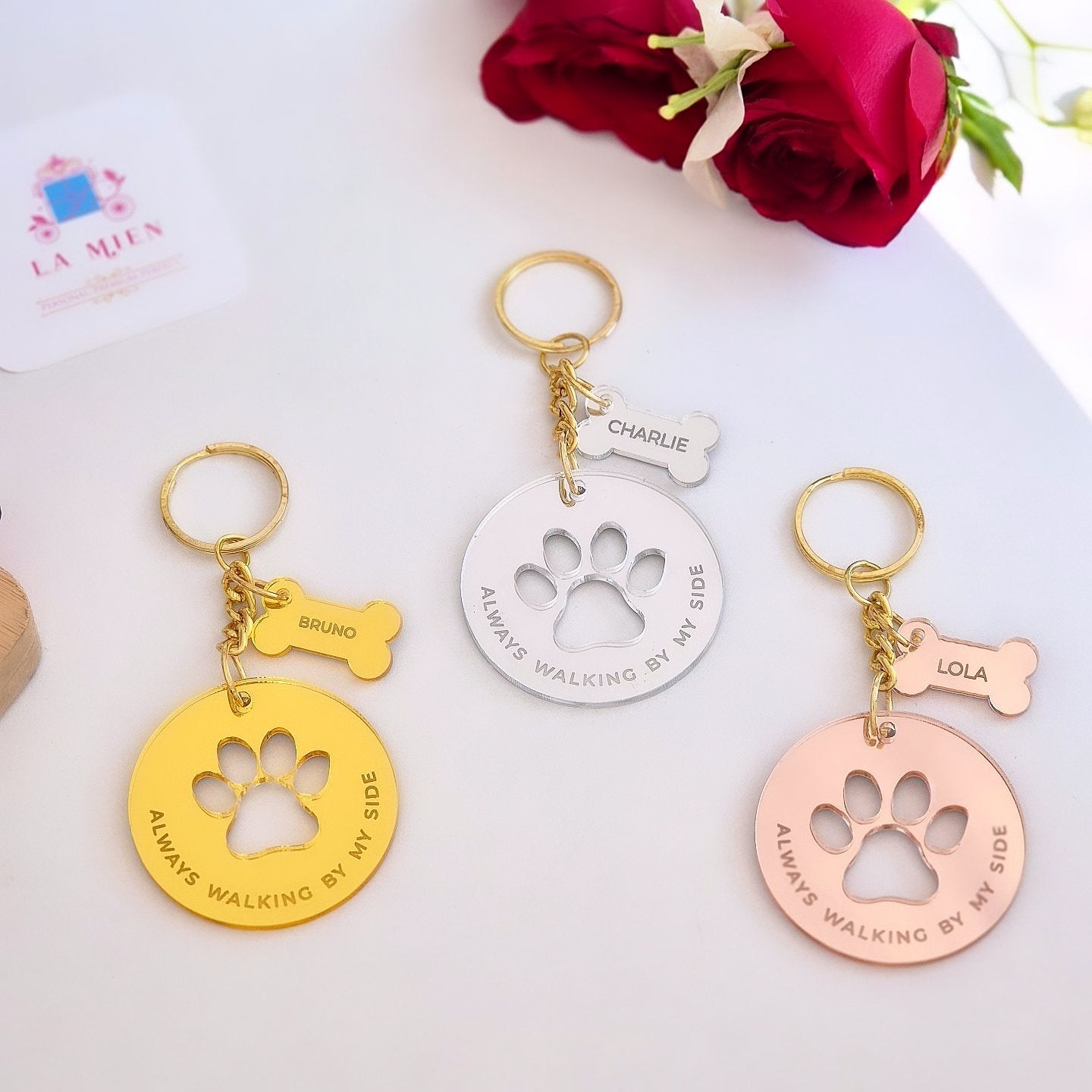 Personalized Pet Keychain