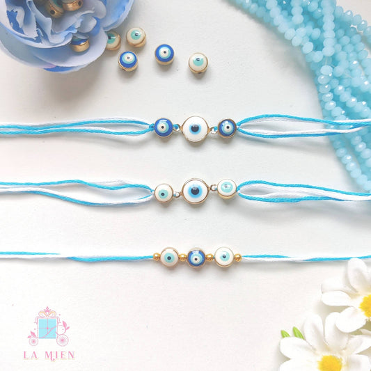 evil eye rakhi in 3 designs