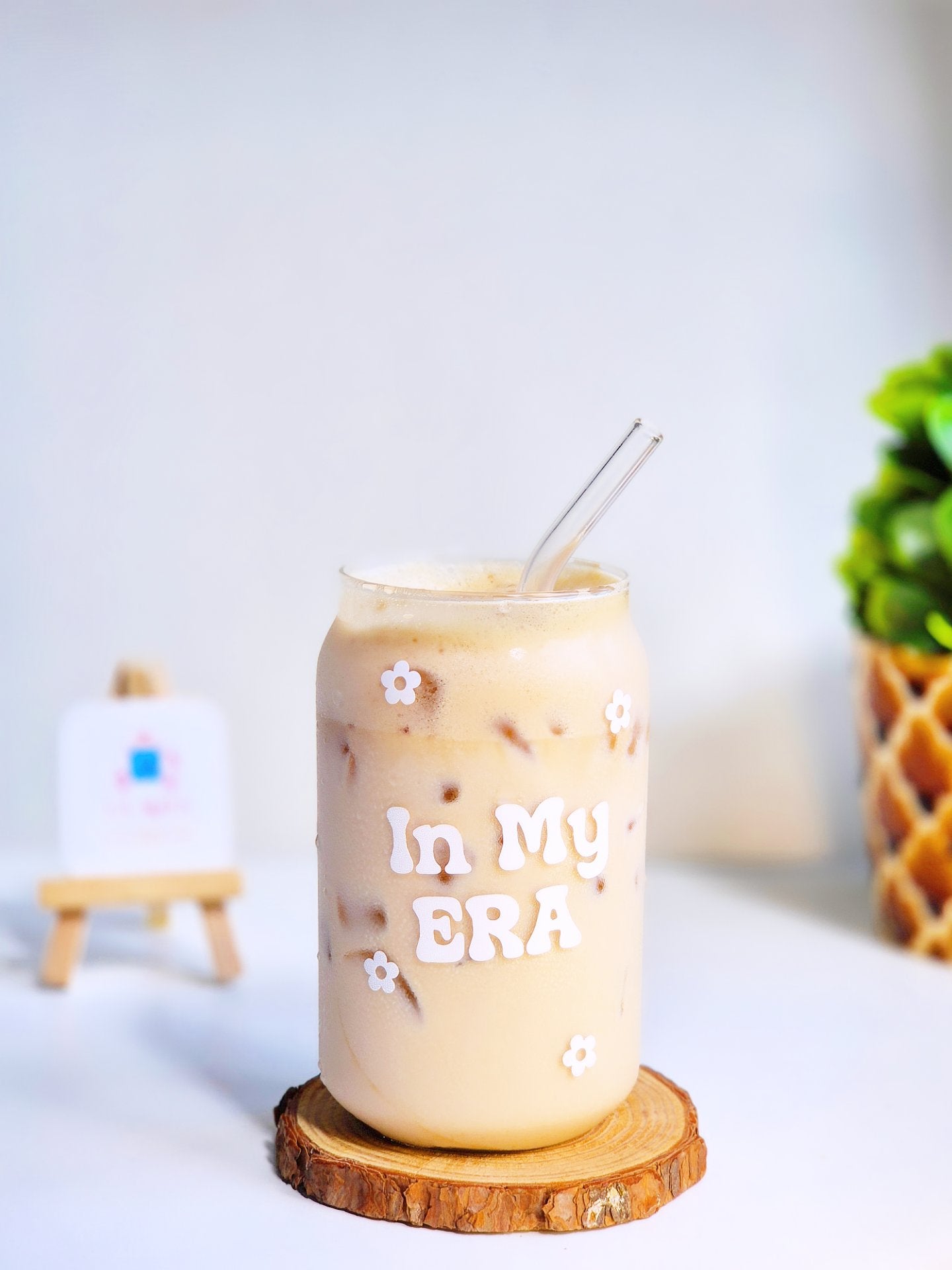 In My Era - Can Glass Tumbler Lid & Straw
