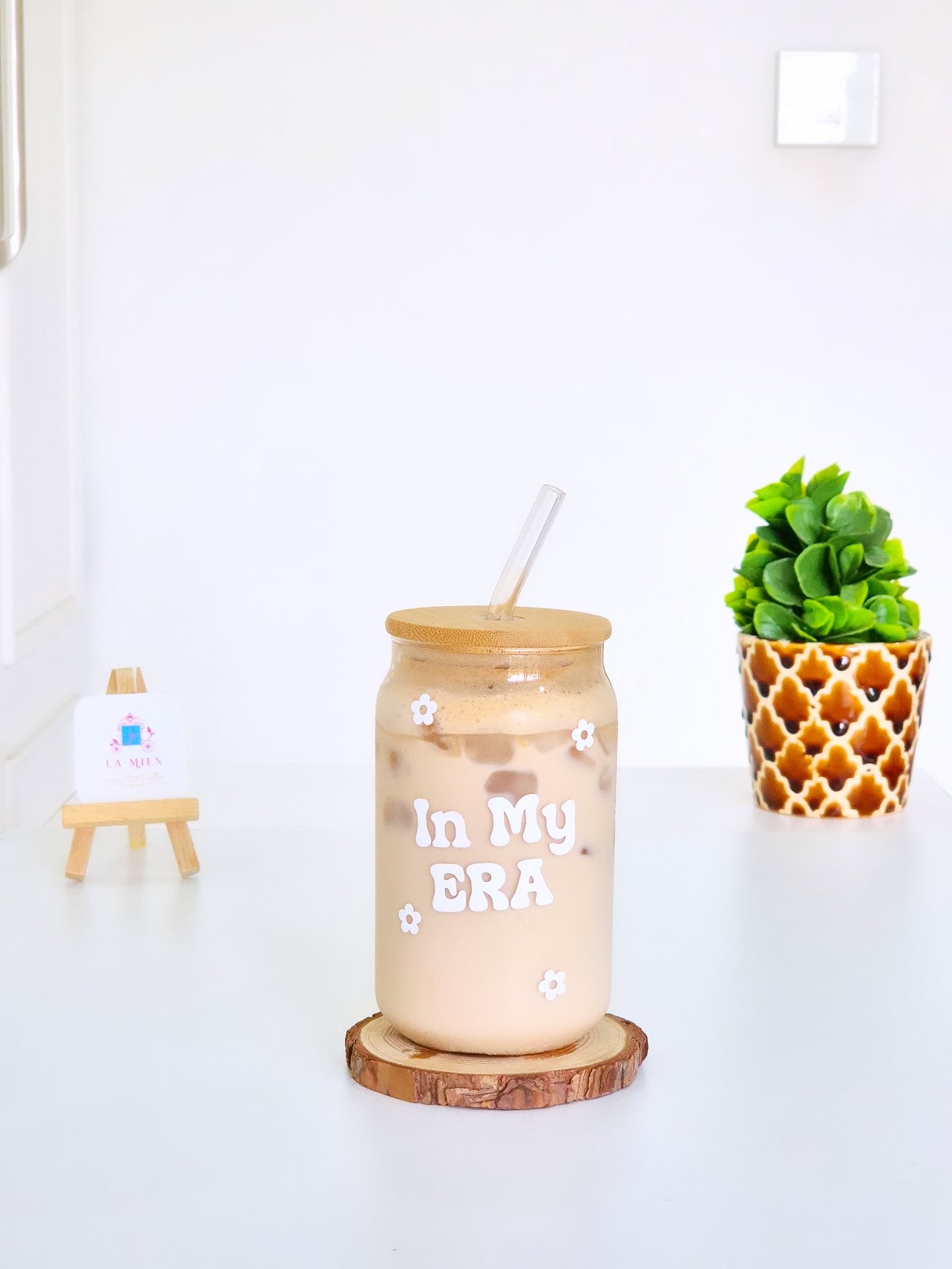 In My Era - Can Glass Tumbler Lid & Straw