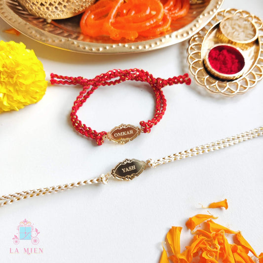 Personalized Name Rakhi - Custom Rakhi with Name